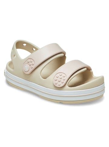 Crocs Sandały w kolorze kremowym
