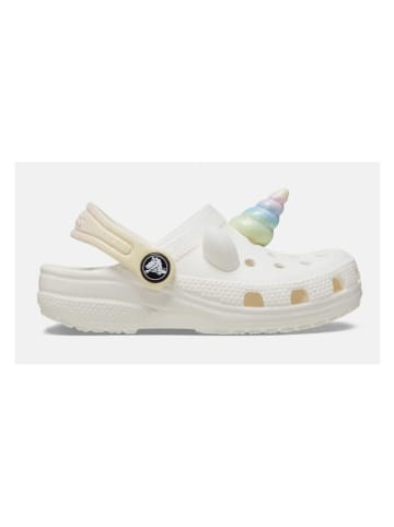 Crocs Crocs "Classic IAM Rainbow Unicorn" in Weiß