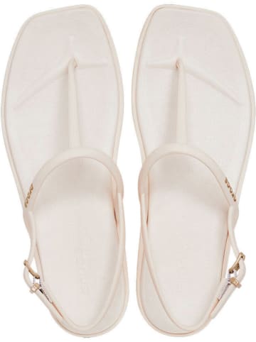 Crocs Zehensandalen "Miami" in Creme