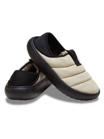 Crocs Instappers crème/zwart