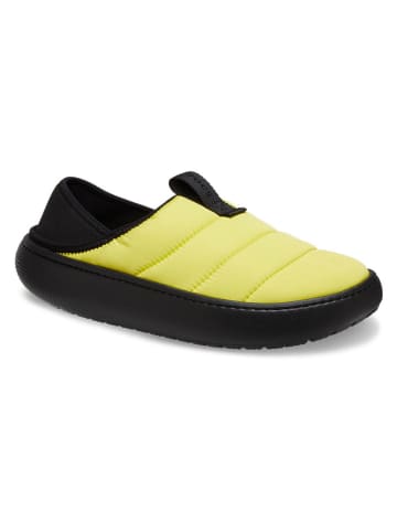 Crocs Slippersy w kolorze żółto-czarnym