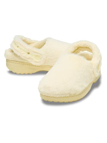 Crocs Chodaki w kolorze kremowym