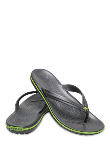 Crocs Zehentrenner "Crocband" in Dunkelgrau