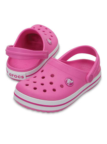 Crocs Chodaki "Crocband" w kolorze różowym