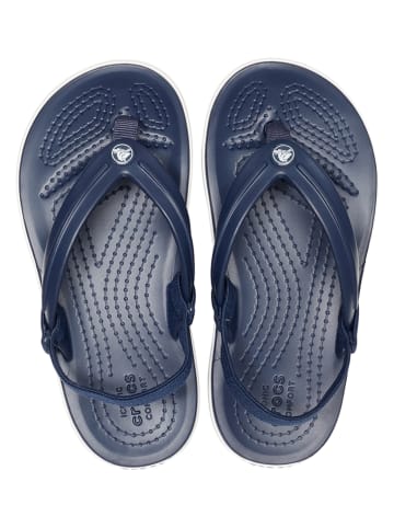 Crocs Sandalen "Crocband Strap Flip" in Dunkelblau