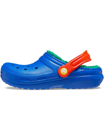 Crocs Chodaki "Blue Bolt" w kolorze niebiesko-pomarańczowym