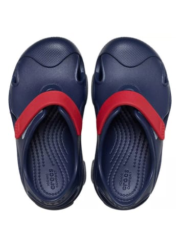 Crocs Instappers "Terrain Fisherman" donkerblauw/rood