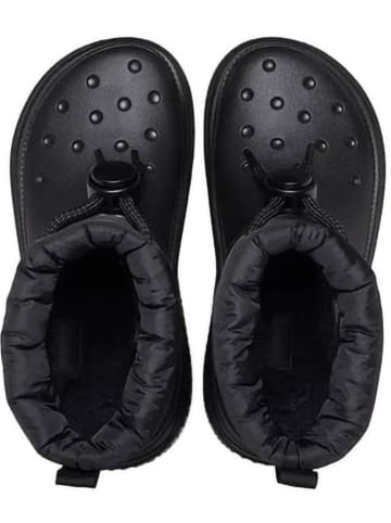 Crocs Winterboots "Stomp Puff" in Schwarz