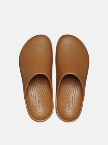 Crocs Chodaki "Dylan" w kolorze jasnobrązowym