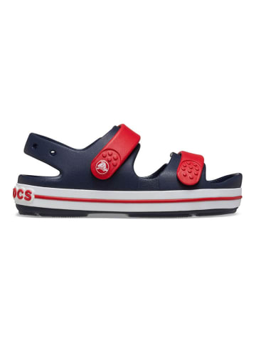 Crocs Sandały "Crocband Cruiser" w kolorze czerwono-granatowym