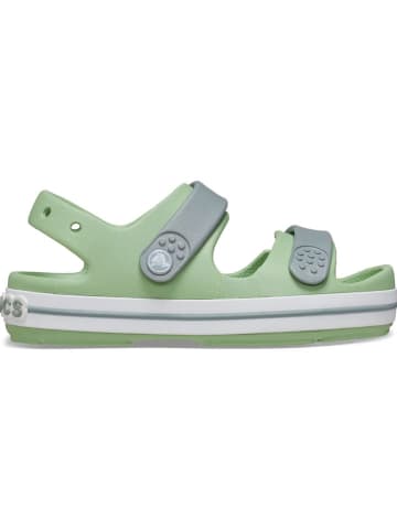 Crocs Sandały "Crocband Cruiser" w kolorze zielonym
