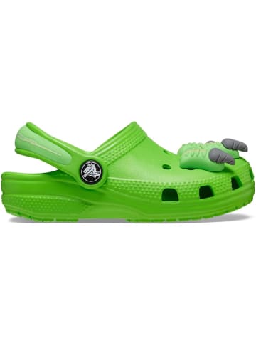 Crocs Chodaki "Classic I AM Dinosaur" w kolorze zielonym