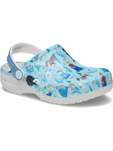 Crocs Chodaki "Frozen Baya" w kolorze błękitnym