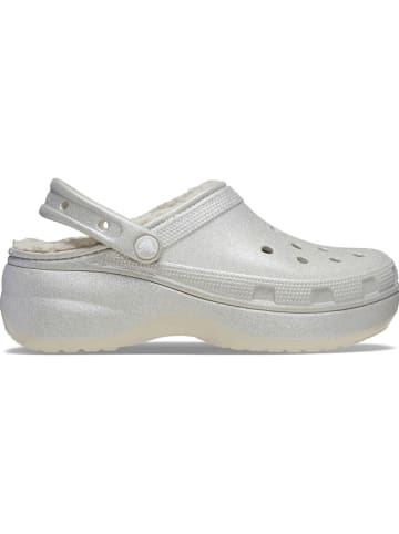 Crocs Chodaki w kolorze srebrnym