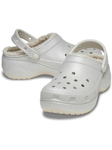 Crocs Chodaki w kolorze srebrnym