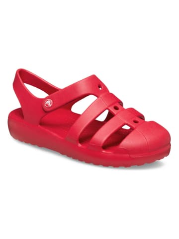 Crocs Halbsandalen "Classic Fisherman" in Rot