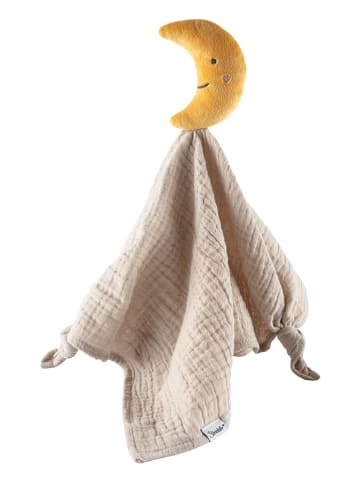 Sterntaler® Schmusetuch "Mond" in Beige/ Gelb - ab Geburt