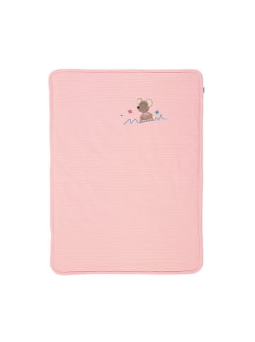 Sterntaler® Babydecke "Mabel" in Rosa - (L)100 x (B)75 cm