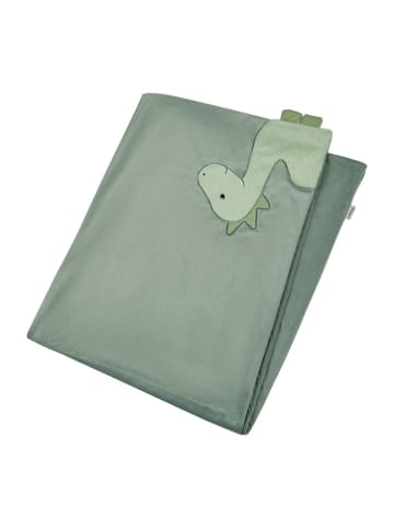 Sterntaler® Babydecke "Dino Rexi" in Grün - (L)100 x (B)75 cm