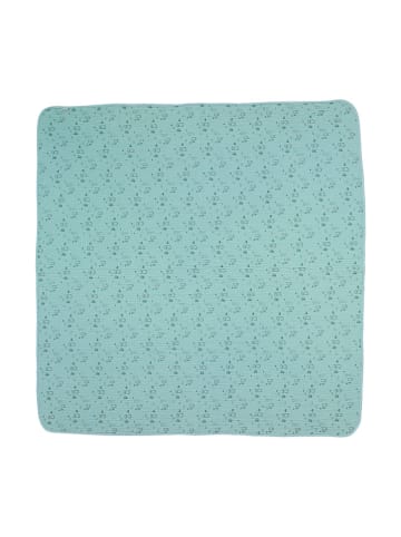 Sterntaler® Musselin-Babydecke "Ben" in Hellblau - (L)120 x (B)120 cm