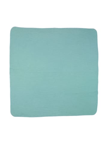 Sterntaler® Musselin-Babydecke "Ben" in Hellblau - (L)120 x (B)120 cm