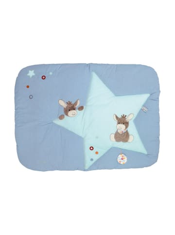 Sterntaler® Spieldecke "Emmi" in Hellblau - (L)95 x (B)130 cm