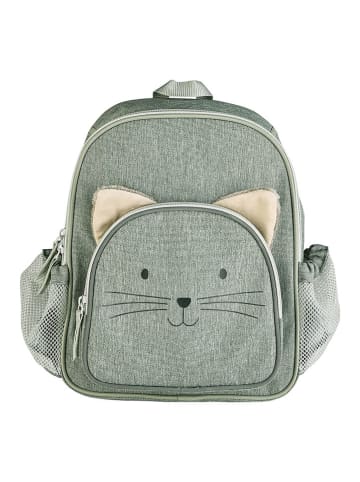 Sterntaler® Kinderrucksack "Katze" in Grün - (B)24 x (H)30 x (T)10 cm