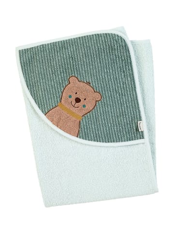 Sterntaler® Kapuzenbadetuch "Ben" in Hellblau