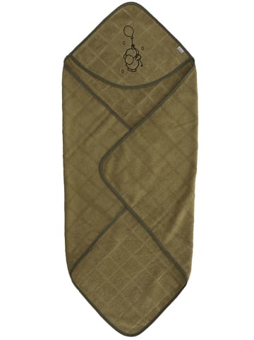 Sterntaler® Kapuzenbadetuch in Khaki