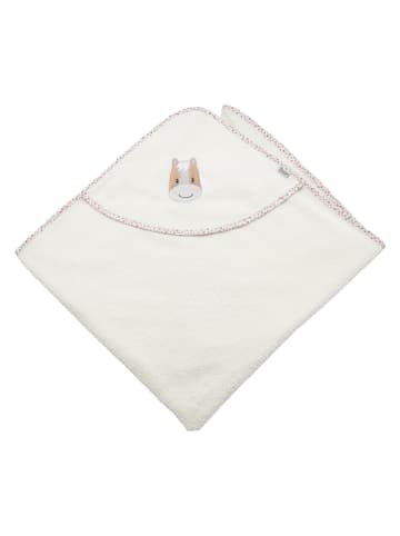 Sterntaler® Kapuzenbadetuch "Pferd Sunny" in Creme