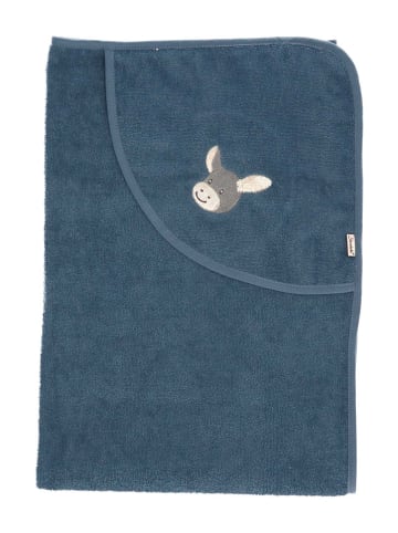 Sterntaler® Kapuzenbadetuch "Emmi" in Dunkelblau
