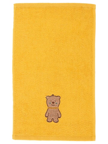 Sterntaler® Kinderhandtuch "Ben" in Gelb - (L)50 x (B)30 cm