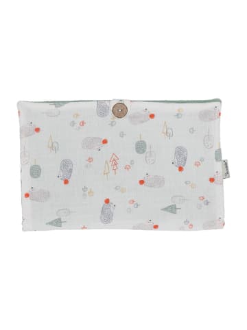 Sterntaler® Pflegetasche "Igel" in Grün - (B)35 x (H)27 x (T)1 cm