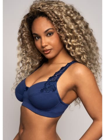 Elbrina Biustonosz "Elbrina" w kolorze granatowym