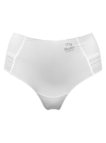 After Eden Figi high waist "My basic" w kolorze białym