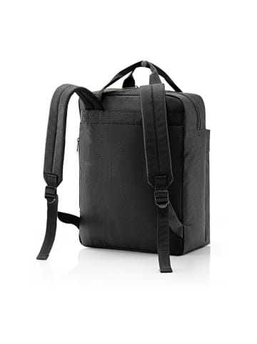 Reisenthel Rucksack "Allday" in Schwarz - (B)30 x (H)39 x (T)13 cm
