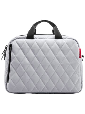 Reisenthel Laptoptasche "Rhombus" in Grau - (B)40 x (H)28,5 x (T)10 cm