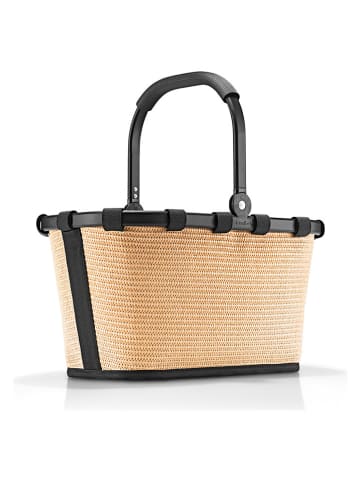 Reisenthel Einkaufstasche in Beige/ Schwarz - (B)33,5 x (H)21 x (T)19,5 cm