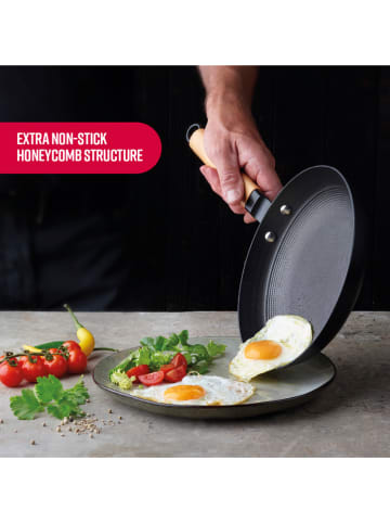 Brandt 2-delige set: wokpan zwart - Ø 30 cm