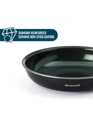 Brandt 4-delige kookgereiset zwart