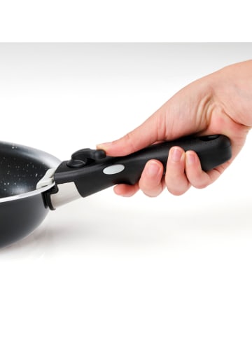 Brandt 3-delige set: braadpannen grijs