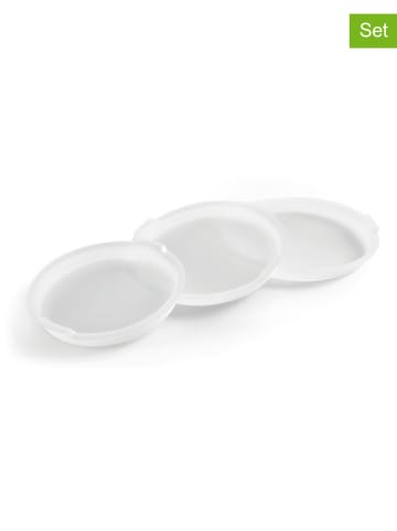 Brandt 3-delige set: deksels wit
