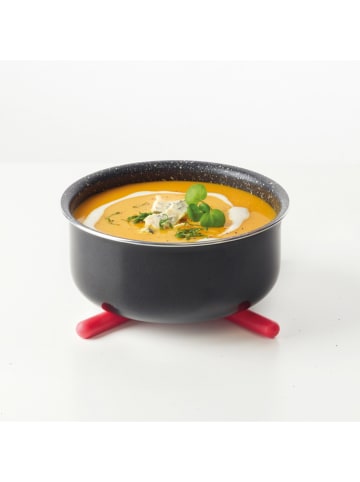 Brandt Onderzetter rood - (L)22 x (B)22 cm