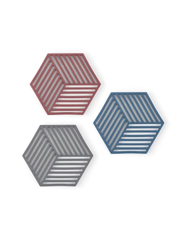 Brandt Onderzetter blauw - (L)16 x (B)16 cm