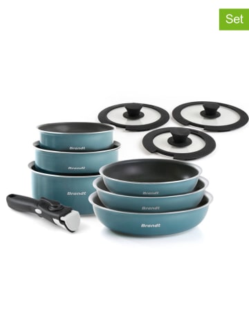 Brandt 10-częściowy zestaw w kolorze turkusowym
