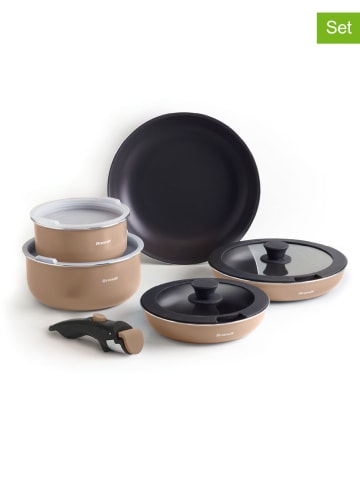 Brandt 10tlg. Kochgeschirr-Set in Champagner