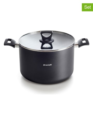 Brandt 2-częściowy zestaw w kolorze czarnym - Ø 26 cm