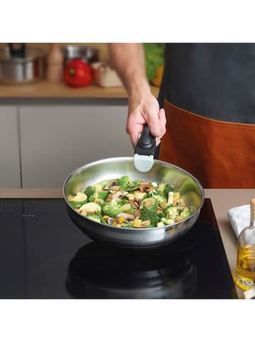 Brandt 10-delige kookgereiset zilverkleurig/zwart