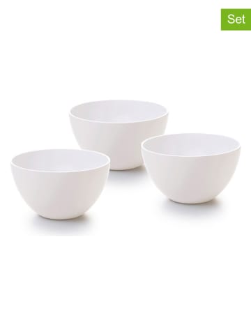 Brandt 3-delige set: kommen wit - Ø 12,5 cm