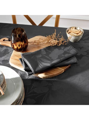 Brandt 4er-Set: Servietten in Anthrazit - (L)50 x (B)50 cm